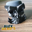 Alex-Heads-Cover.png AlexHead's Deathbeard ECHO DOT Alexa 3. - 4. Gen