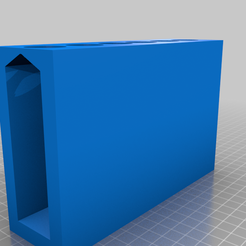 Porte-pinceaux_trous_en_bas_v2.png Бесплатный 3D файл Porte-pinceaux・Дизайн 3D принтера для загрузки