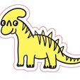 01_1.jpg Dinosaur (dino) cookie cutters set / bundle - 5 pieces