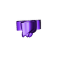Sectioned_UpperJaw.stl Digital Quadrant Model with 3Shape Articulator Interfaces