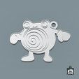 92.png Poliwhirl keychain