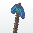 ima.png Life-size Minecraft pickaxe