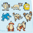 Pokemon-7.png Schlüsselanhänger Pack 151 Pokemon