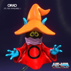 ORKO-STL-1.jpg ORKO - HE-MAN - MASTER OF UNIVERSE 3D print model