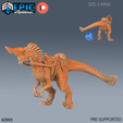 2993-Long-Horn-Raptor-Mount-Large.png Long Horn Raptor Set ‧ DnD Miniature ‧ Tabletop Miniatures ‧ Gaming Monster ‧ 3D Model ‧ RPG ‧ DnDminis ‧ STL FILE
