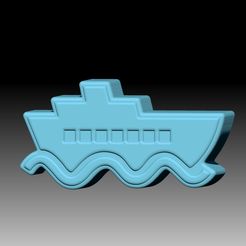 CruiseShip-2.jpg Archivo STL CRUCERO CHAMPÚ SÓLIDO Y MOLDE PARA BOMBA DE JABÓN・Plan para descargar y imprimir en 3D