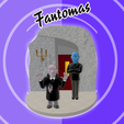 diorama.png Fantomas' flying Citroen DS