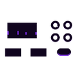 buttons.stl Mini NES Raspberry Pi Case