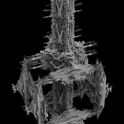 untitled.142.png OBJ file Mega city Complex Tower 1・3D printing model to download, aramar