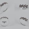 collage-2.jpg Marquise & Round Diamond Cluster Ring | 3D Printable