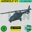 A2.png AIRWOLF HELICOPTER (4X PACK)
