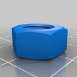 Parametric_Nut_M8.png Porcas métricas imprimíveis - DIN 934