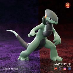 CYCLAZRD-1-copy.jpg Бесплатный STL файл Cyclizar - Gen 9 Scarlet Violet с предварительной поддержкой・Шаблон для 3D-печати для загрузки