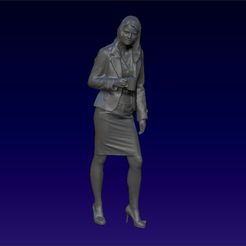 440.jpg Figura Mujer informal con café Personaje 440