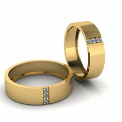 2.jpg Файл STL Обручальное кольцо 006・Модель для загрузки и 3D-печати