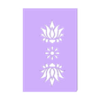 Corps G.stl EQUERRE ETAGÈRE MURALE DECO LOTUS
