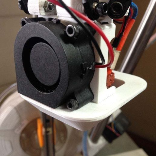 Fan Shroud for Print Cooling