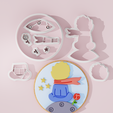 Little-Prince-Planet.png Stampo per biscotti "Il Piccolo Principe n. 1"