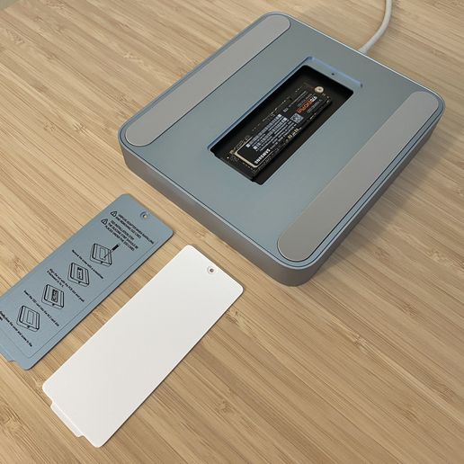 Minisopuru iMac USB Hub SSD Bottom Cover – Replacement Part