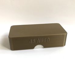 Ammo Box 45 AUTO 1.jpg Download STL file Ammo Box 45 ACP • 3D printing template, balky
