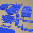 A013.png Archivo STL VOLKSWAGEN BUGGY MEYERS MANX 1965 IMPRIMIBLE COCHE EN PIEZAS SEPARADAS・Diseño de impresora 3D para descargar