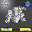 50.png ARTICULATED BABY LIZARD MFP3D -NO SUPPORT - PRINT IN PLACE - SENSORY TOY-FIDGET