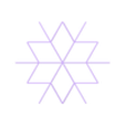 Hexagonal_Fractal_Snowflake_1.stl Parametric Fractal Snowflake