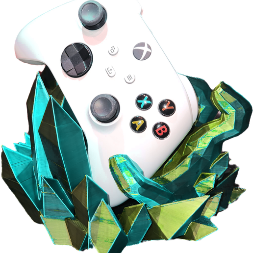 Clipped_image_20230503_073451.png Diamond Hand - Crystal Xbox Controller Holder