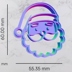 Screenshot_2023-10-21-13-33-13-05_40deb401b9ffe8e1df2f1cc5ba480b12.jpg Emporte-pièce visage du Père Noël _polymer clay cutter