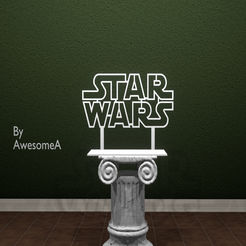 0749.png STL file Star Wars Logo・3D printer design to download