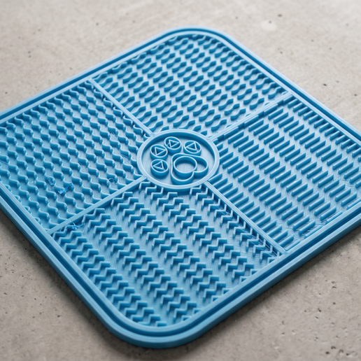 Dog Licking Mat – Slow Feeder & Enrichment Treat Mat