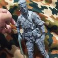 METAL GEAR SOLID 3 BIG BOSS 1/6 ACTION FIGURE FOR 3D PRINTING