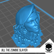15.png Jill The Zombie Slayer Head for 6 inch action figures