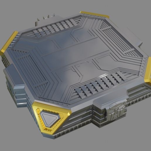 STL file Display Stand Transformers Fan Art Square Version 🤖 ・3D ...