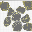 Gen5-All.png Pokemon Cookie Cutters Starters and Evolutions Gen5