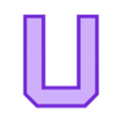 U.stl Letters and Numbers ROBOCOP | Logo