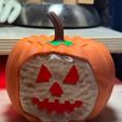 Pumpkin.jpeg Halloween Pumpkin - Exchangeable Face Plate