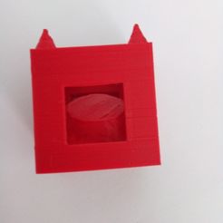 eeee.jpg Free STL file Oval Brain in a Castle Fidget P.İ.P.・3D print object to download