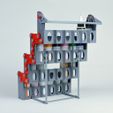 DSC_7469_conv_1k.jpg 3D file Scissor Paint Rack (Apple Barrel)・3D print design to download
