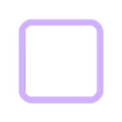 Square 40mm.stl Square clay cutter | Digital STL file | sharp cutter | 7 sizes | polymer clay cutter | Square 1