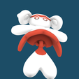 Twins.png Amione (Orange Flower & Blue Diamond Flexi) + Ornament Versions | Palworld STL | No Supports | FDM Friendly