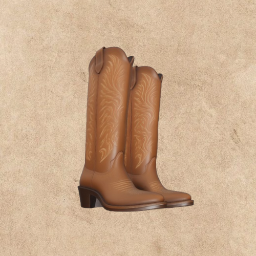 Botas vaqueras 3D model