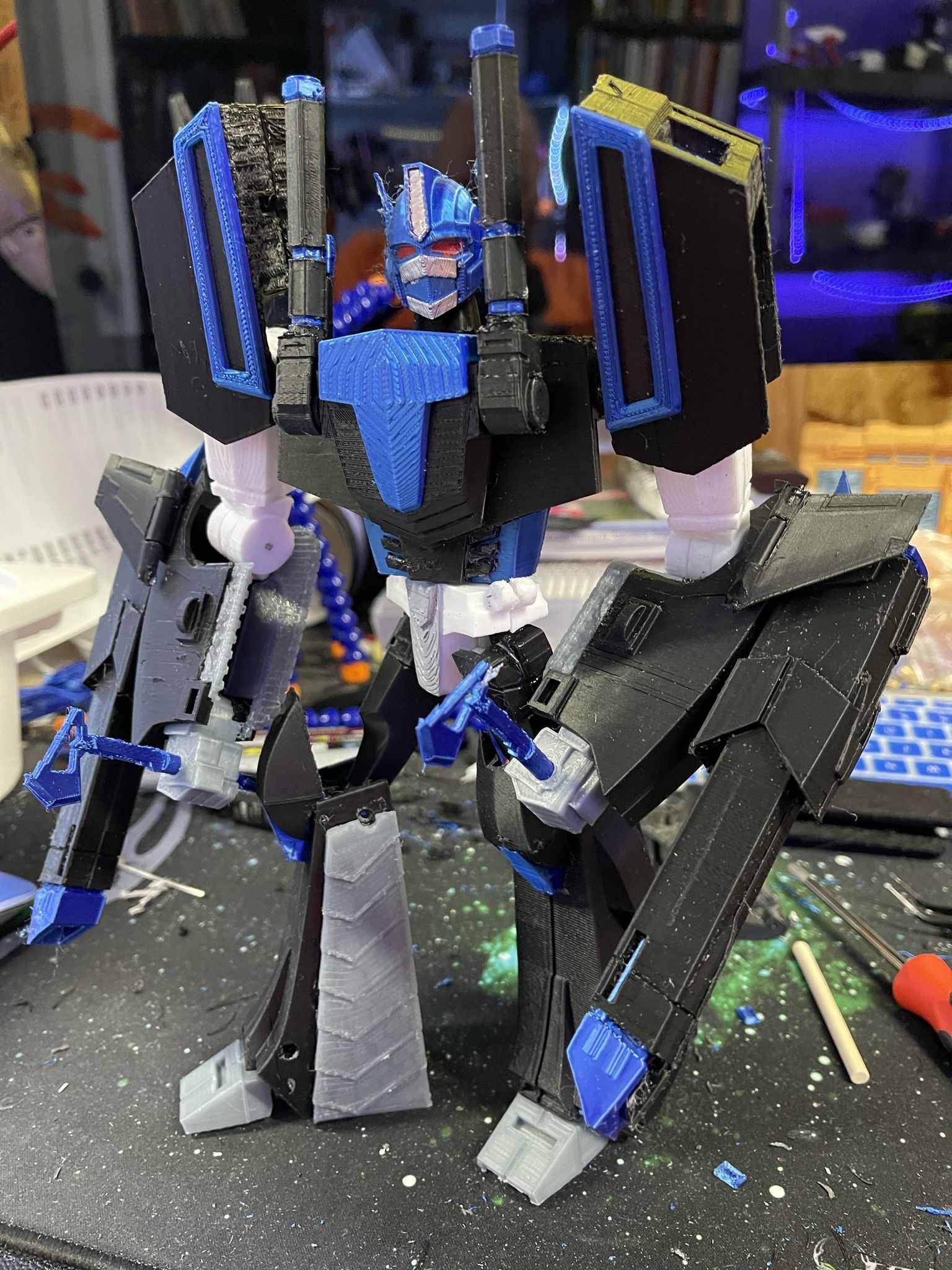 Archivo 3D gratuito Marauder Megatron Optimus Primal・Design para