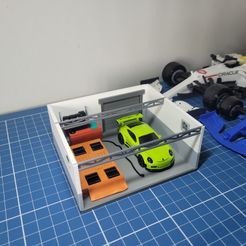 20220317_095328.jpg Fichier 3D MINI GARAGE POUR VOITURES 1/64・Plan pour imprimante 3D à télécharger
