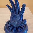 20210603_134233.jpg STL file Iron Man Glove Ring/Phone Holder・3D printer design to download