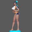 9.jpg NESSA POKEMON TRAINER SEXY GIRL COOL PRETTY ANIME CHARACTER3D print model