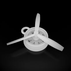 1.jpg STL file AirplanePropeller Pendant・3D print object to download