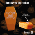 a aN aaa _ Me Yab0 Open & Close \ — Halloween Coffin Box