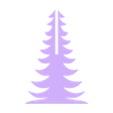 tree 3.2.STL CONIFER TREE set