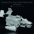 TPD_side_small.jpg Tempestus Pattern Dropship - Heavy Weapon Flying Transport